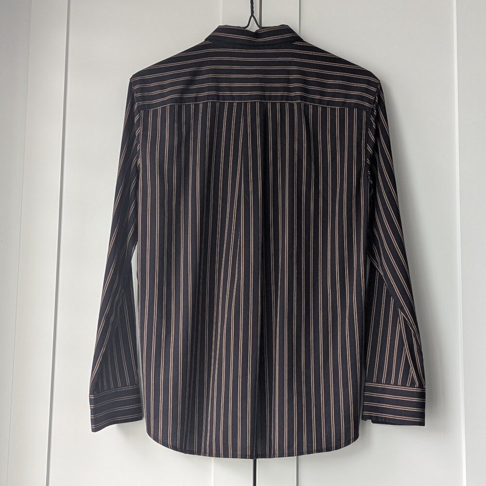 Uniqlo Striped Rayon Blouse - Picture 2 of 4
